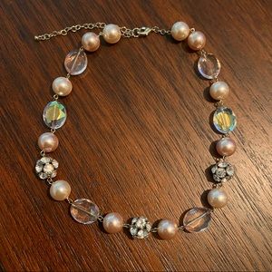 Charter Club, Blush Pink and Cream Pearl Necklace